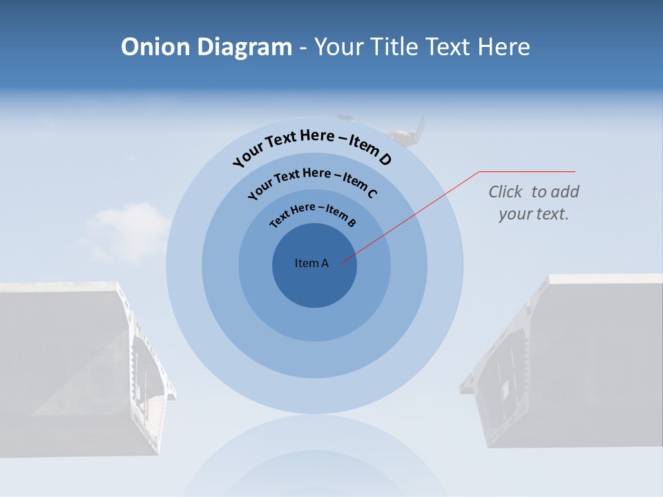 Woman Freedom Cloud PowerPoint Template