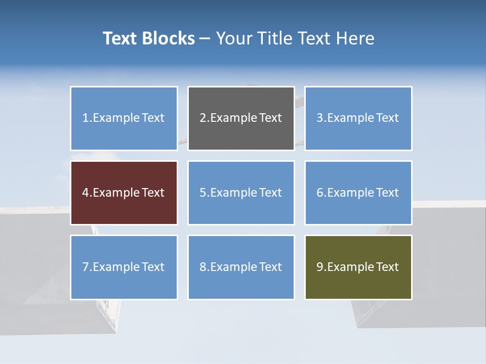 Woman Freedom Cloud PowerPoint Template
