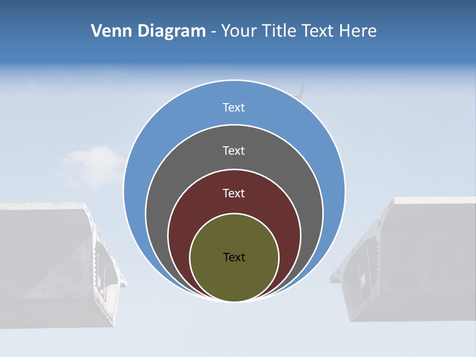 Woman Freedom Cloud PowerPoint Template