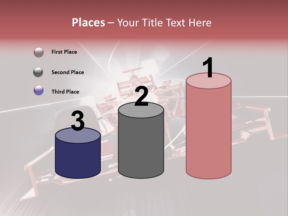 Auto Sport Vehicle PowerPoint Template