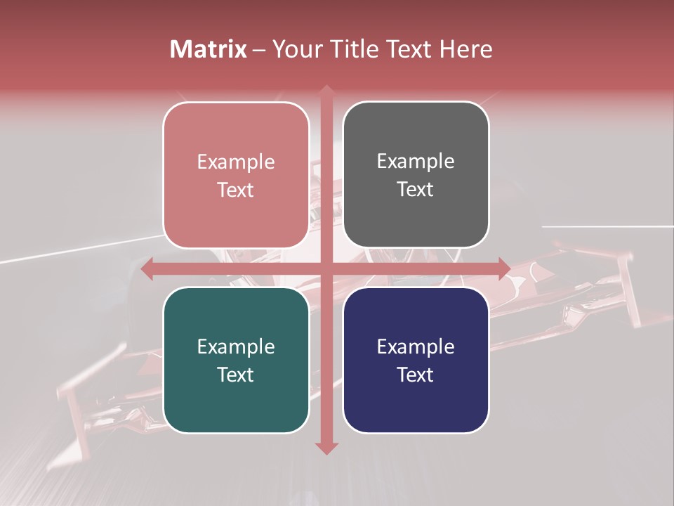 Auto Sport Vehicle PowerPoint Template