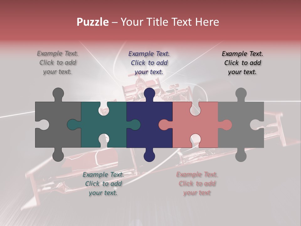 Auto Sport Vehicle PowerPoint Template