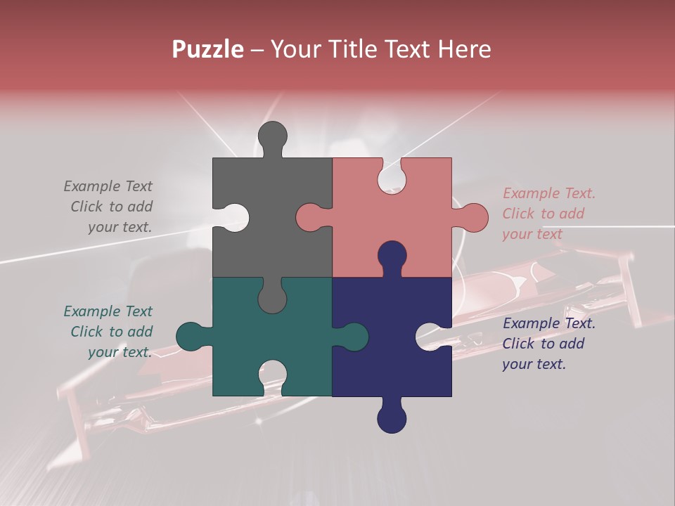 Auto Sport Vehicle PowerPoint Template