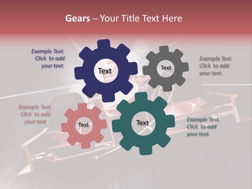 Auto Sport Vehicle PowerPoint Template