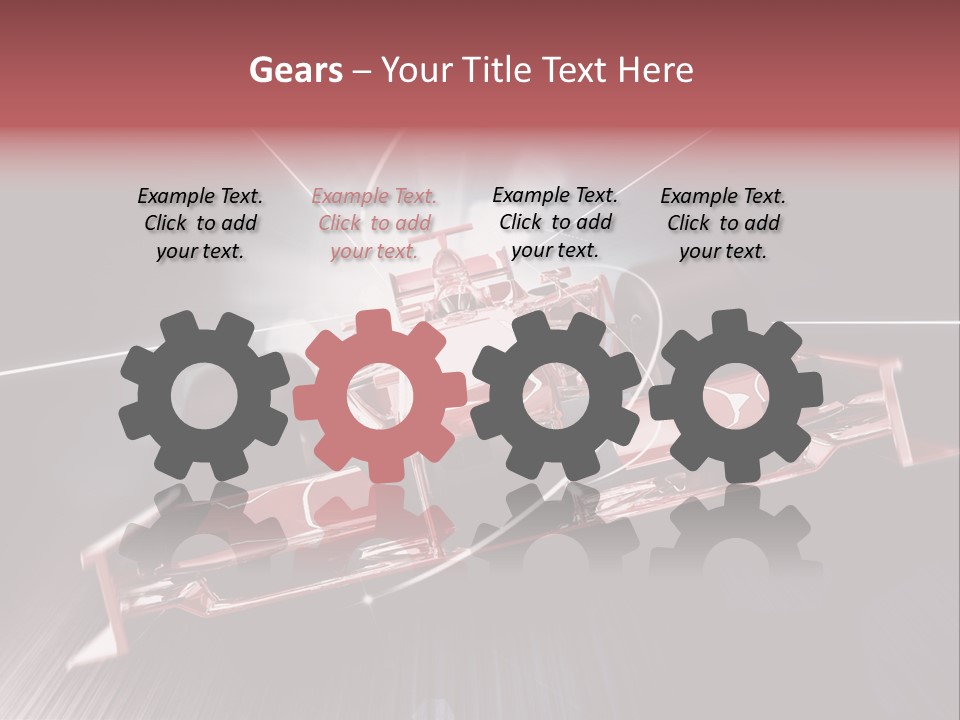 Auto Sport Vehicle PowerPoint Template