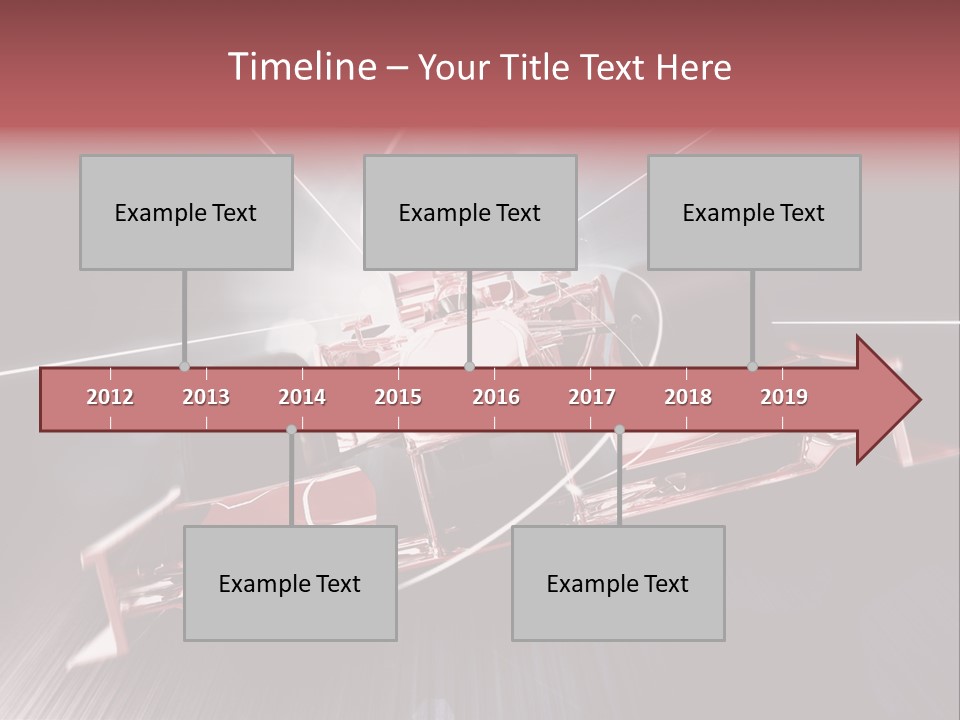 Auto Sport Vehicle PowerPoint Template