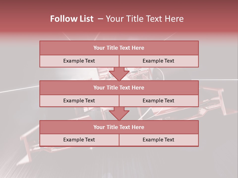 Auto Sport Vehicle PowerPoint Template