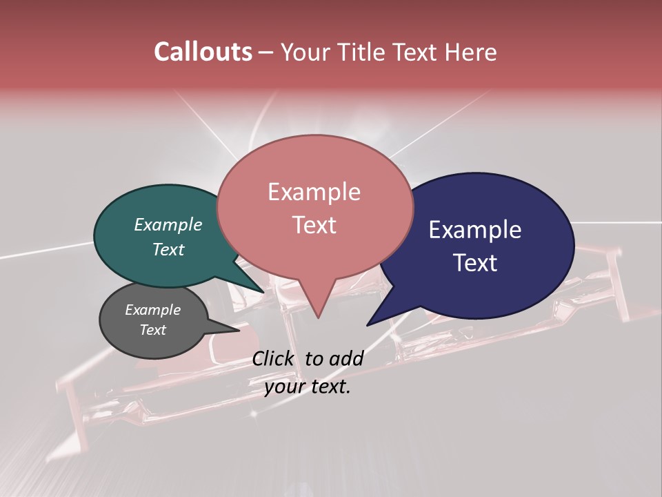 Auto Sport Vehicle PowerPoint Template