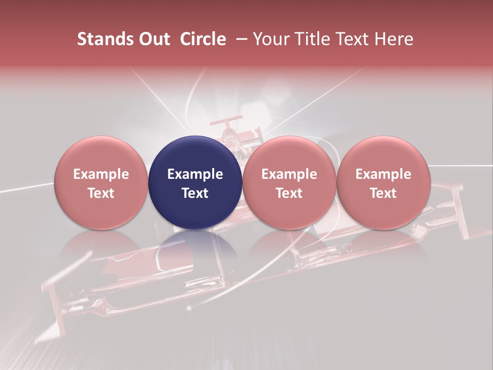 Auto Sport Vehicle PowerPoint Template
