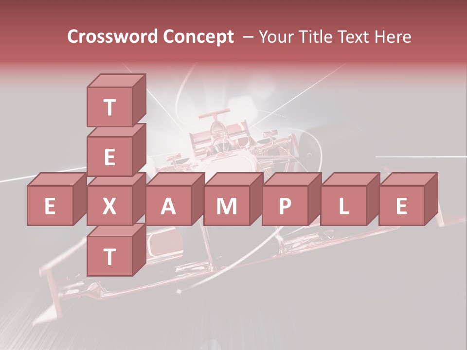 Auto Sport Vehicle PowerPoint Template