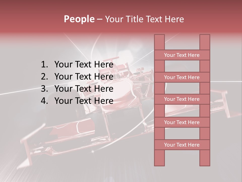 Auto Sport Vehicle PowerPoint Template