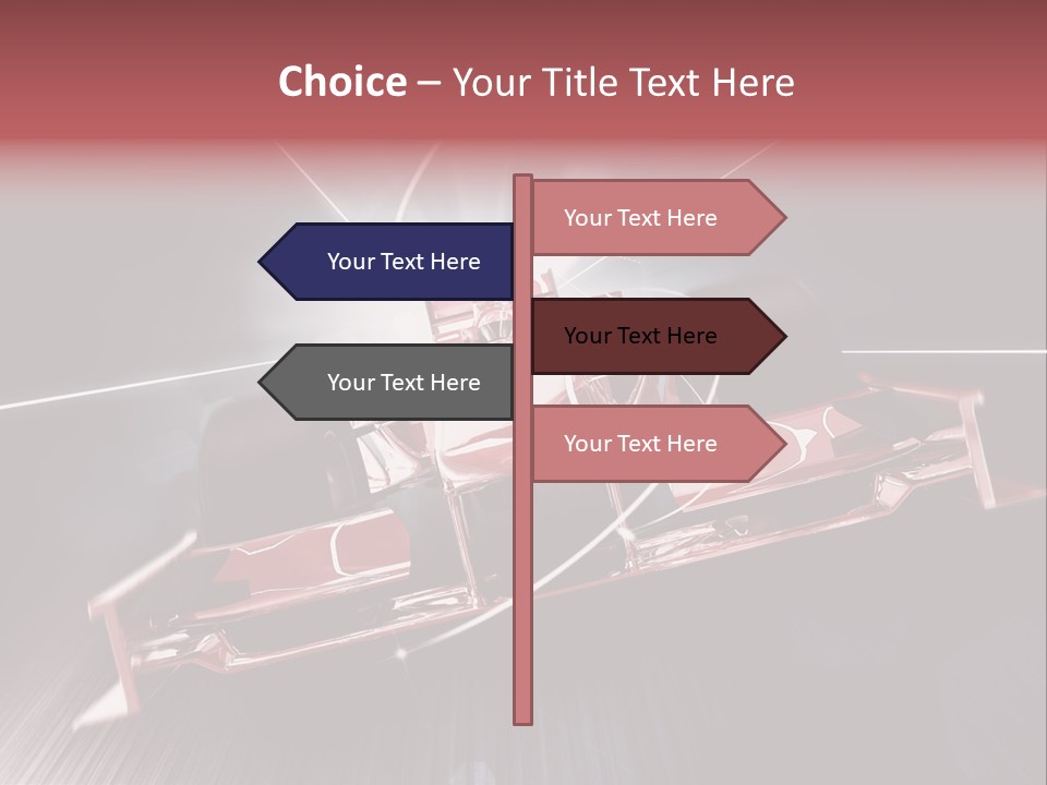 Auto Sport Vehicle PowerPoint Template
