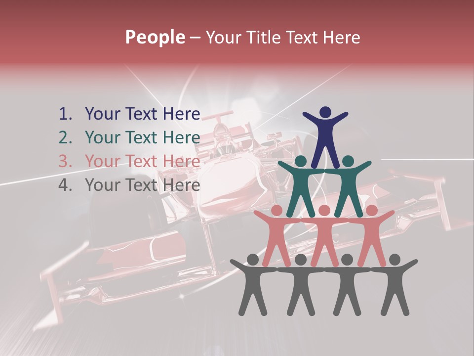 Auto Sport Vehicle PowerPoint Template