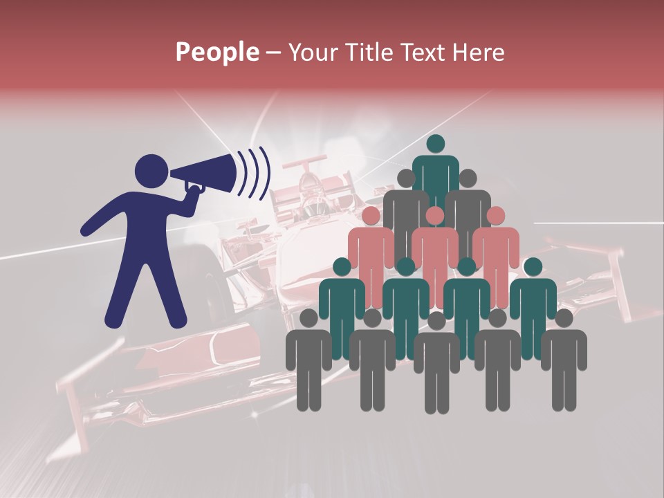 Auto Sport Vehicle PowerPoint Template