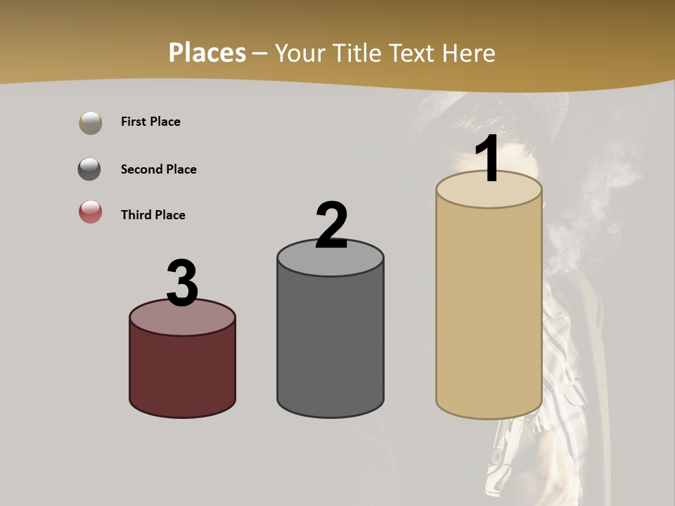 Holding Man Hitman PowerPoint Template