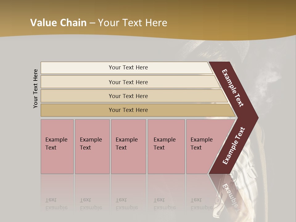 Holding Man Hitman PowerPoint Template