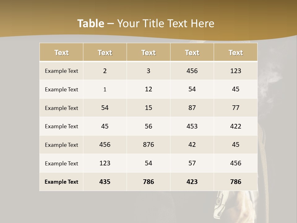 Holding Man Hitman PowerPoint Template