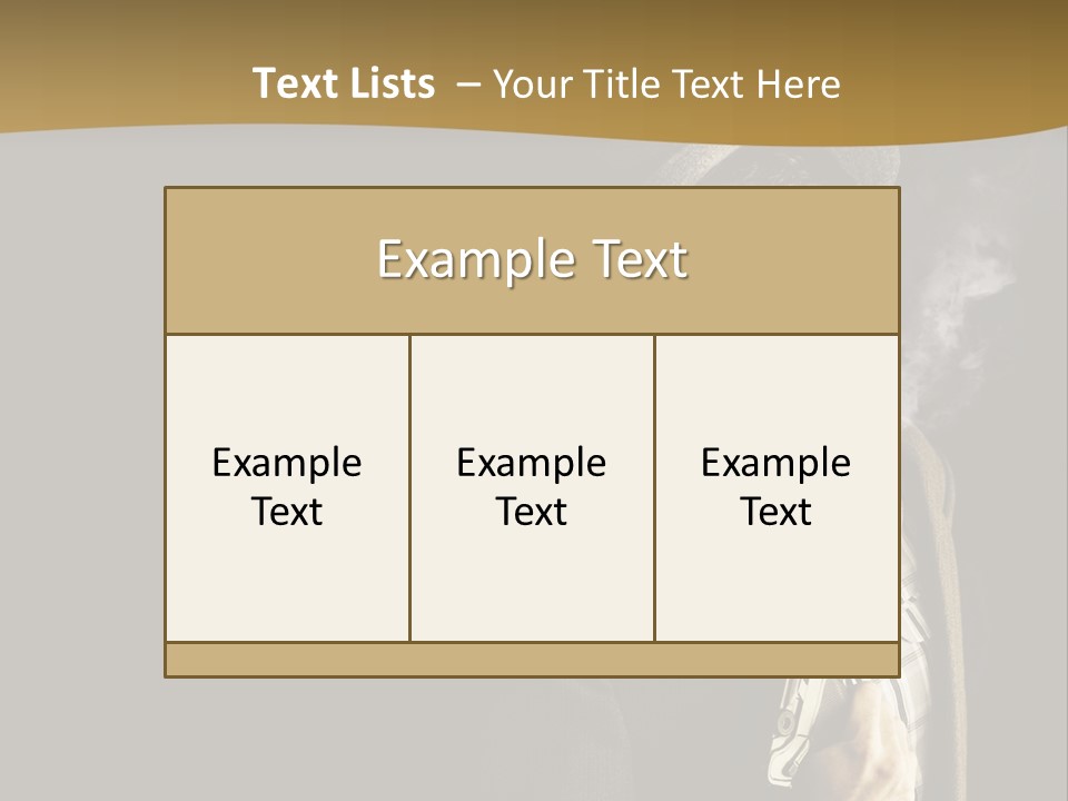Holding Man Hitman PowerPoint Template