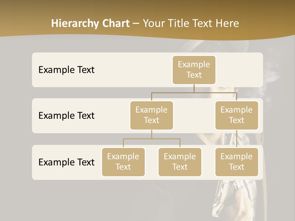 Holding Man Hitman PowerPoint Template