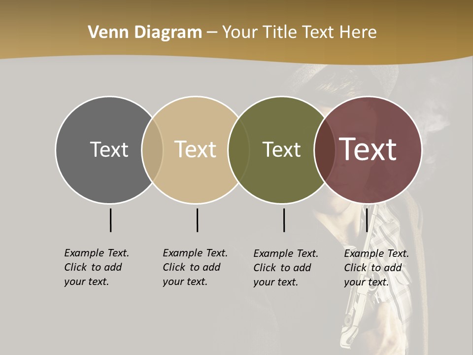 Holding Man Hitman PowerPoint Template