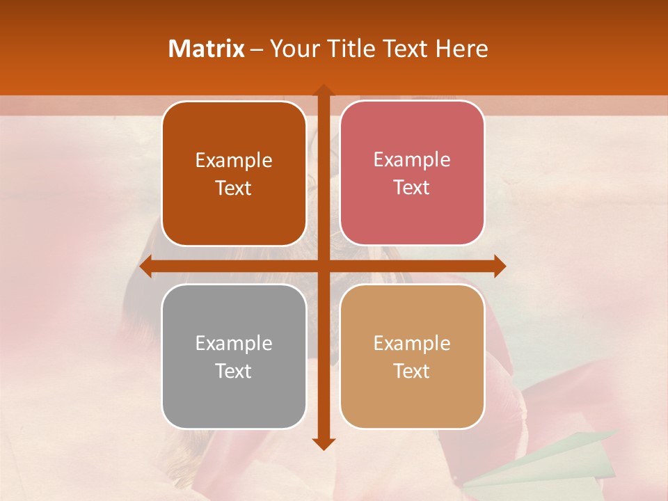 Love Childhood Little PowerPoint Template