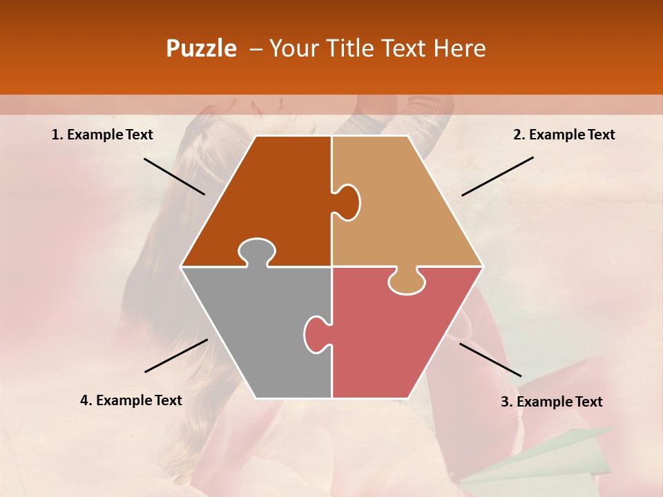 Love Childhood Little PowerPoint Template