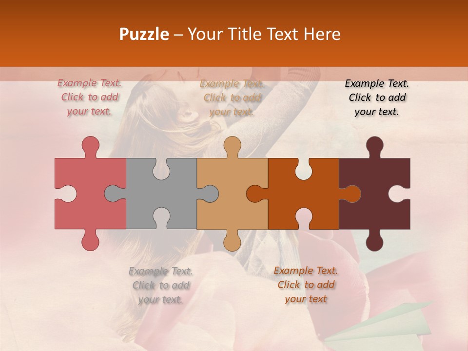 Love Childhood Little PowerPoint Template