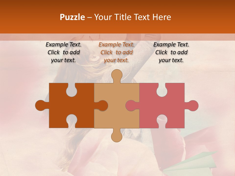 Love Childhood Little PowerPoint Template