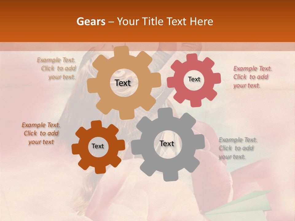 Love Childhood Little PowerPoint Template