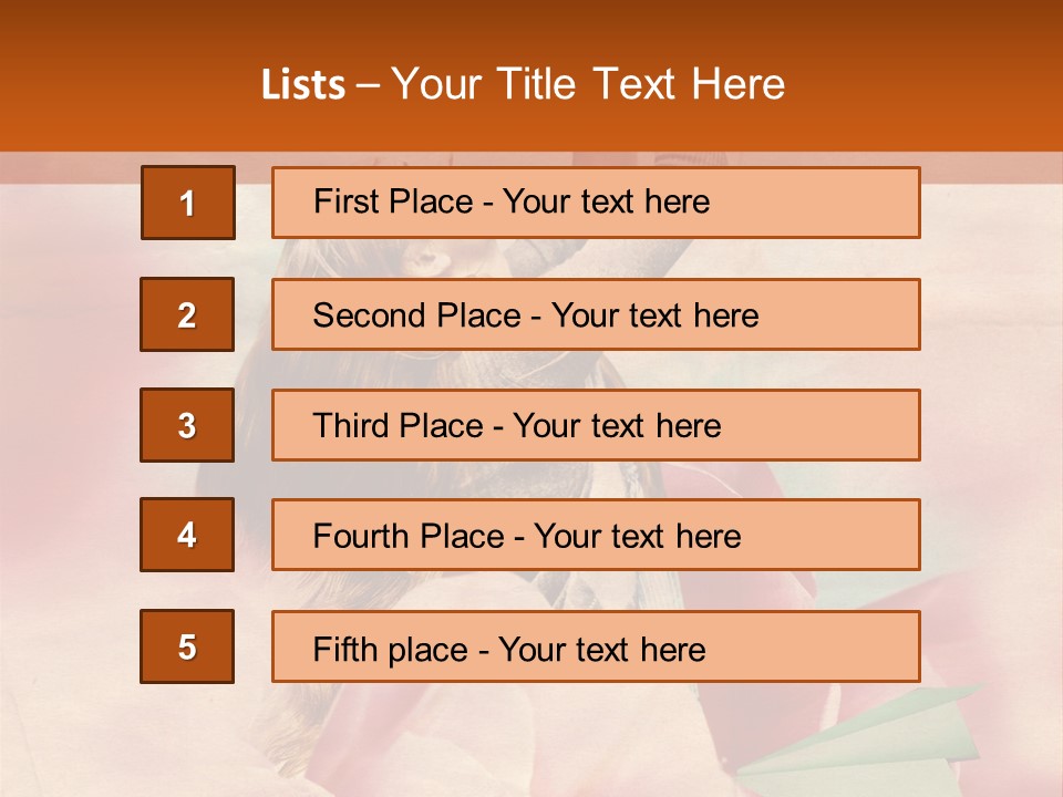 Love Childhood Little PowerPoint Template