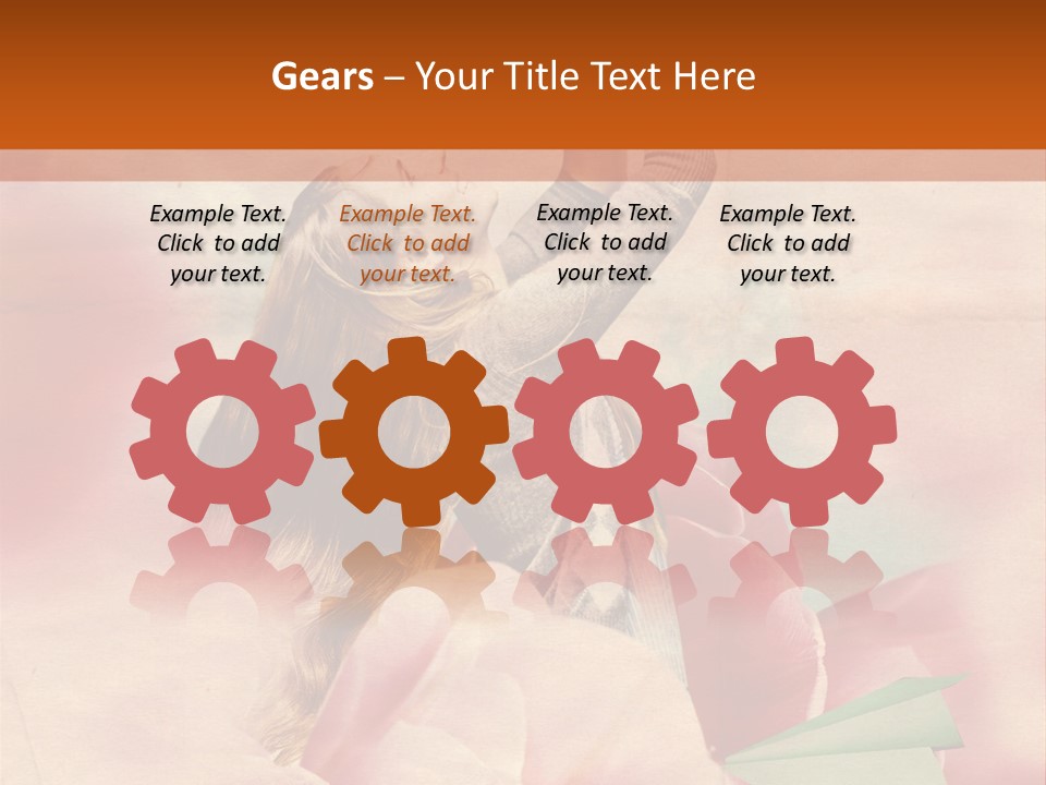 Love Childhood Little PowerPoint Template