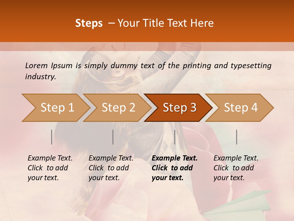 Love Childhood Little PowerPoint Template