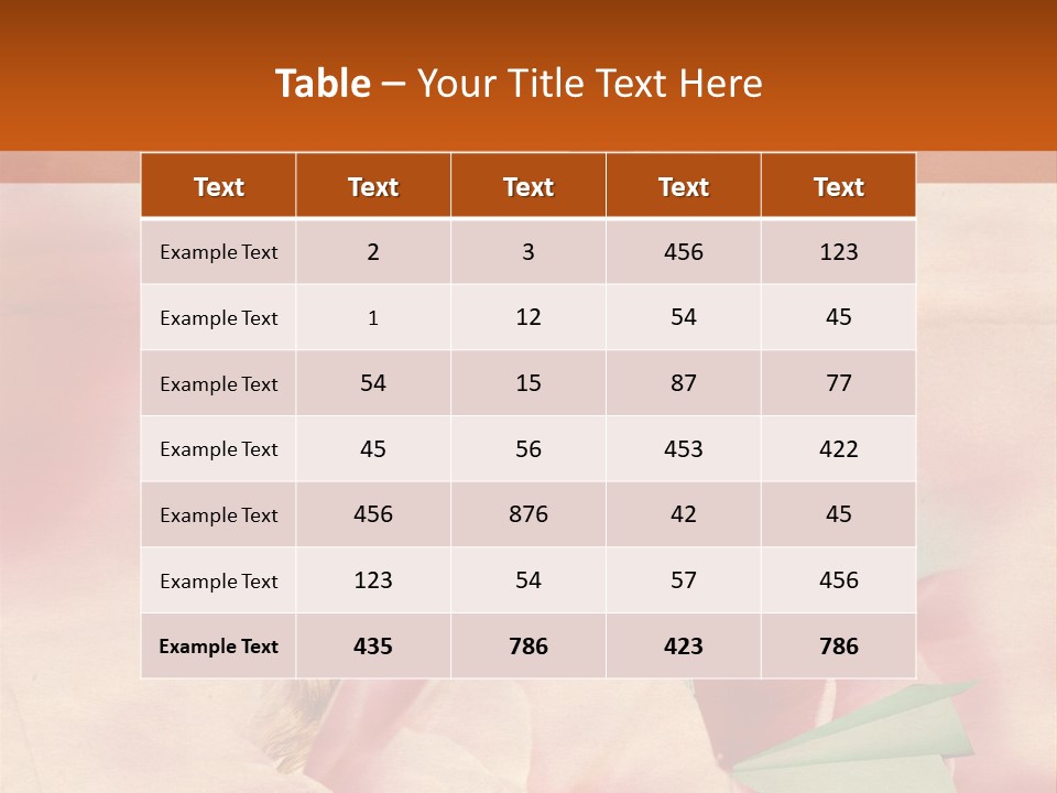 Love Childhood Little PowerPoint Template