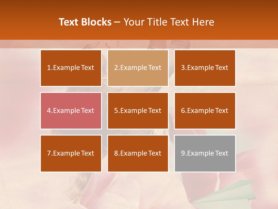 Love Childhood Little PowerPoint Template