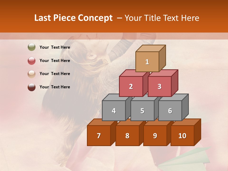 Love Childhood Little PowerPoint Template