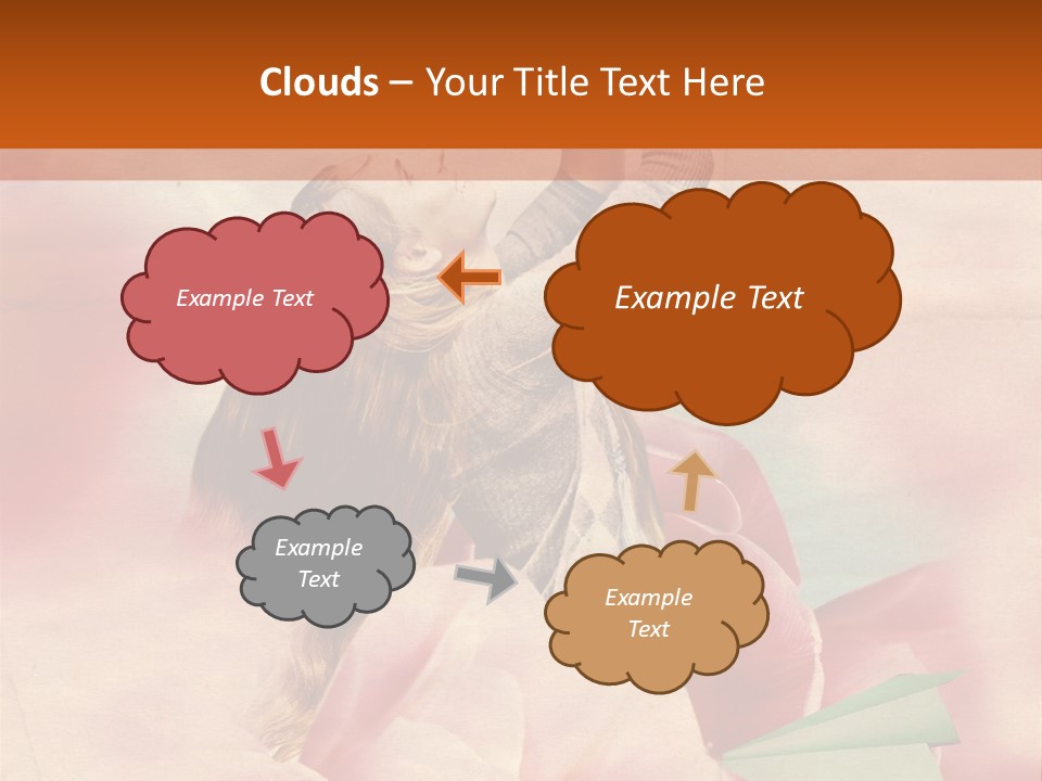 Love Childhood Little PowerPoint Template