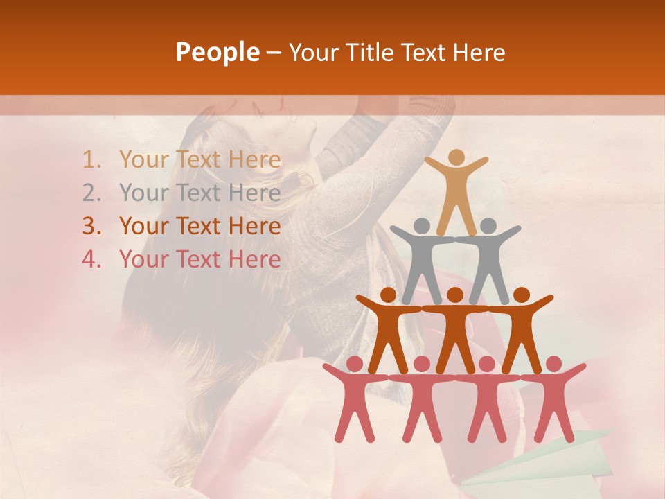 Love Childhood Little PowerPoint Template