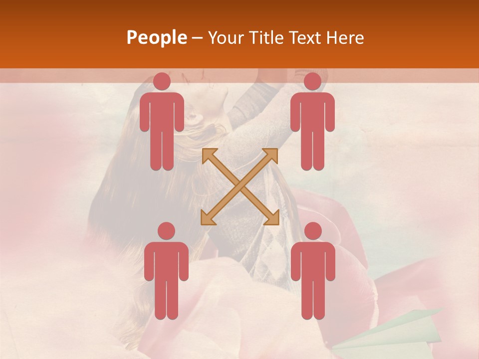 Love Childhood Little PowerPoint Template