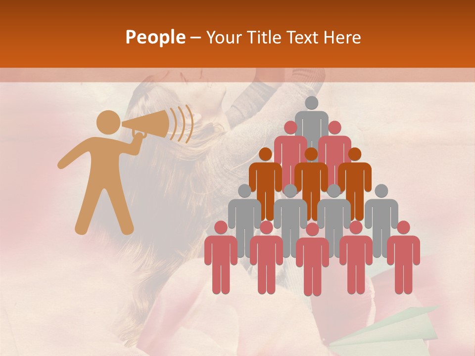 Love Childhood Little PowerPoint Template