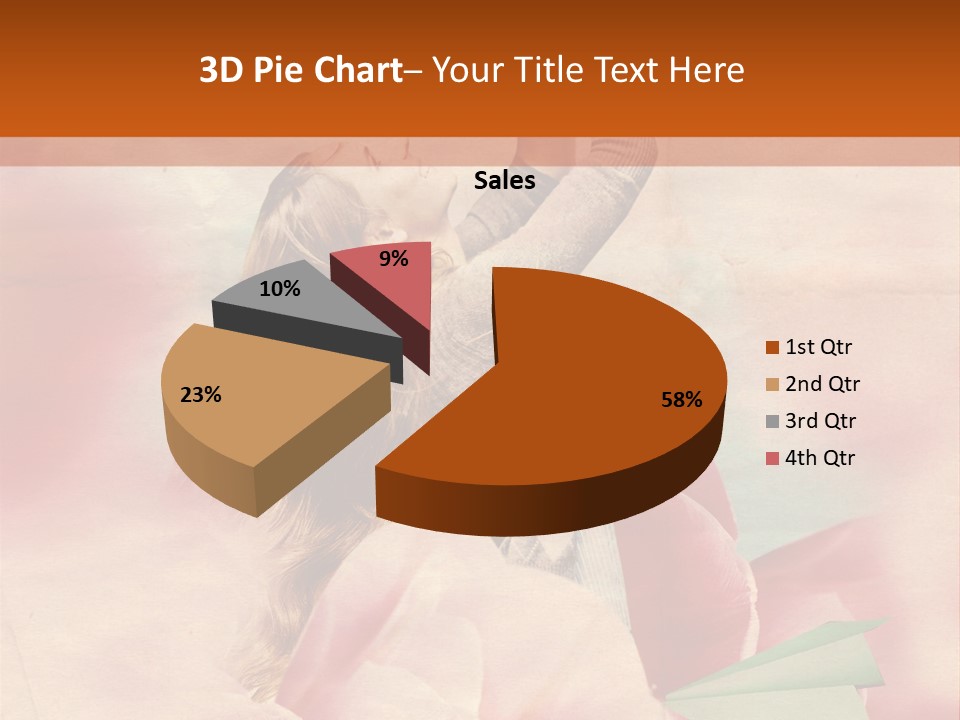 Love Childhood Little PowerPoint Template