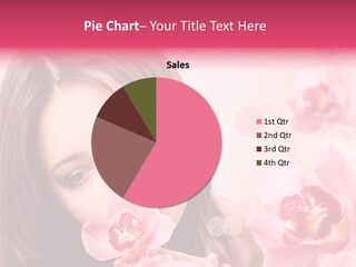 Beautiful Beauty Teenager PowerPoint Template