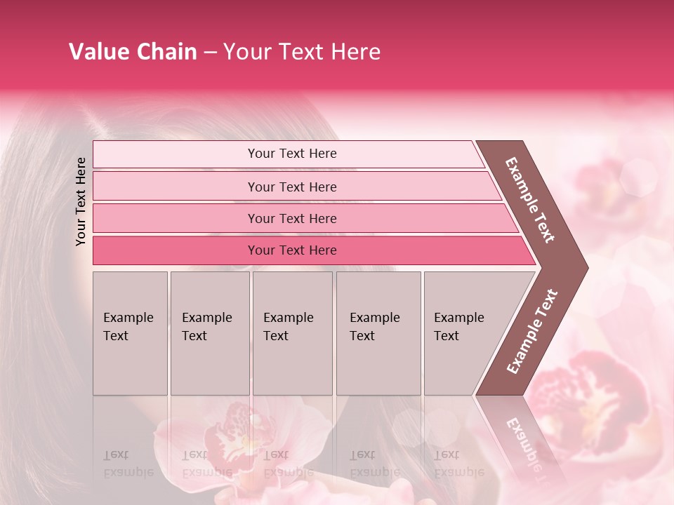 Beautiful Beauty Teenager PowerPoint Template