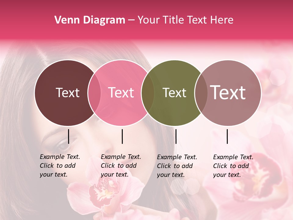 Beautiful Beauty Teenager PowerPoint Template