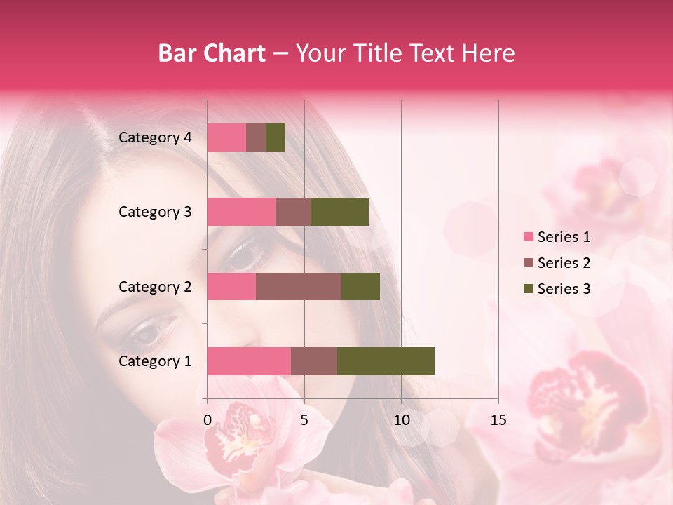 Beautiful Beauty Teenager PowerPoint Template