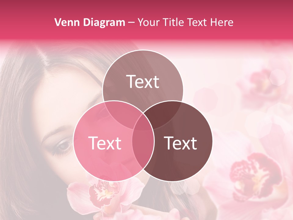 Beautiful Beauty Teenager PowerPoint Template