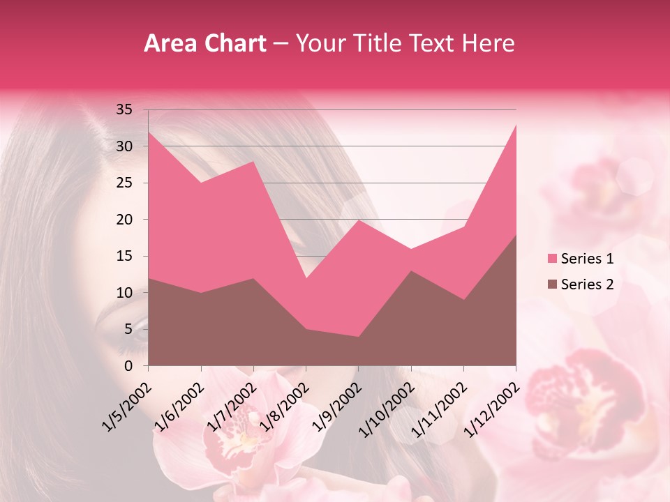 Beautiful Beauty Teenager PowerPoint Template