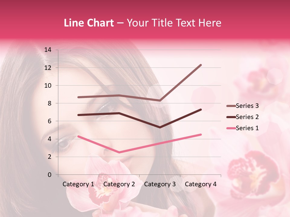 Beautiful Beauty Teenager PowerPoint Template