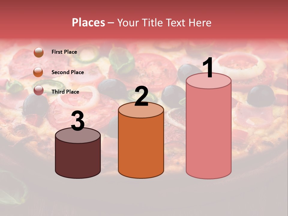 Cutting Board Pizza Chili Pepper PowerPoint Template