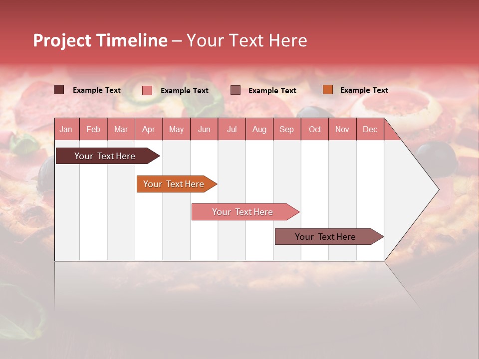 Cutting Board Pizza Chili Pepper PowerPoint Template