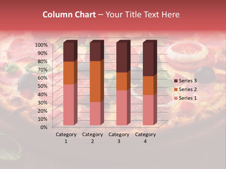 Cutting Board Pizza Chili Pepper PowerPoint Template